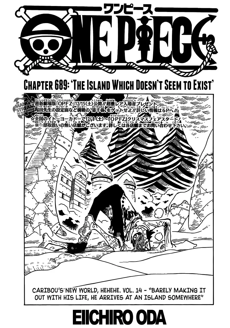 One Piece Chapter 689 - Page 1