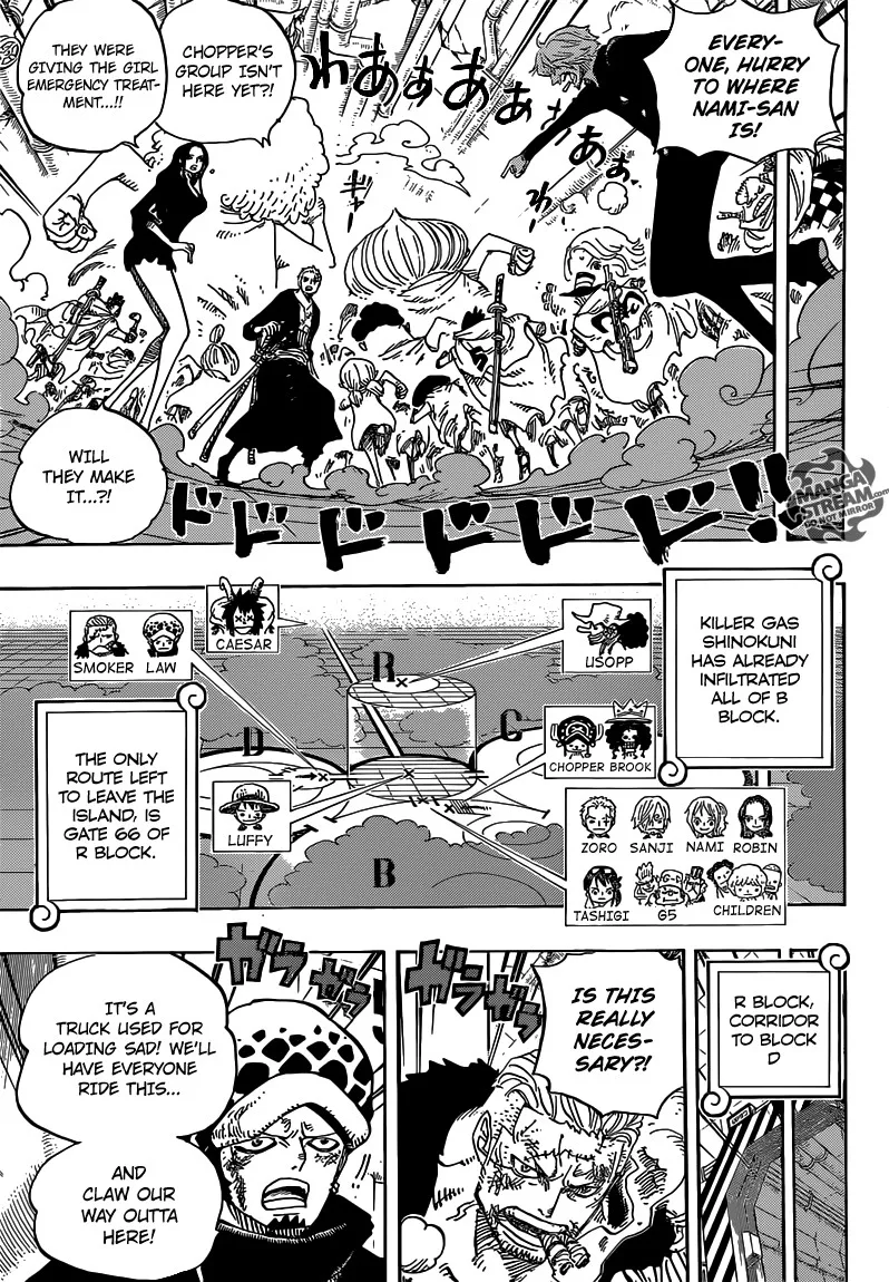 One Piece Chapter 692 - Page 15