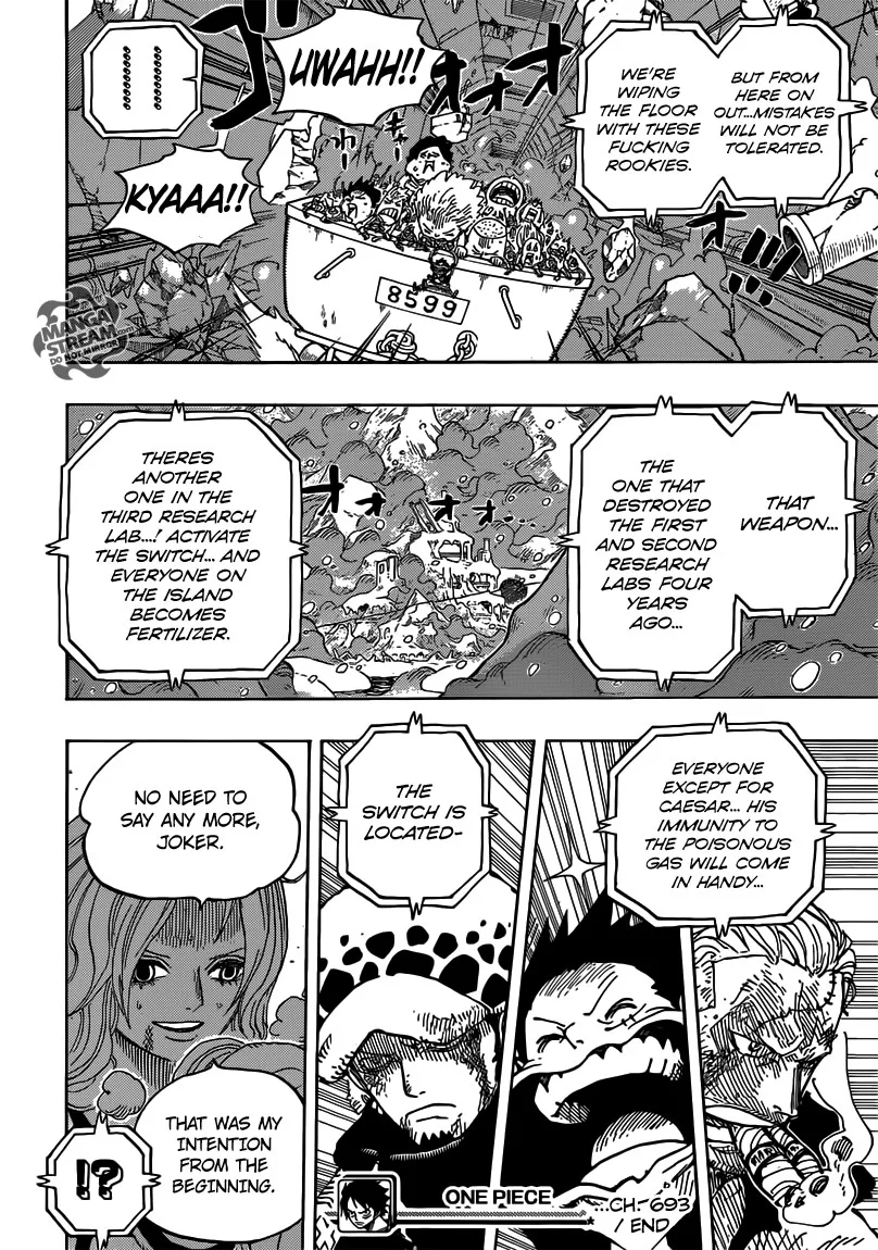 One Piece Chapter 693 - Page 20
