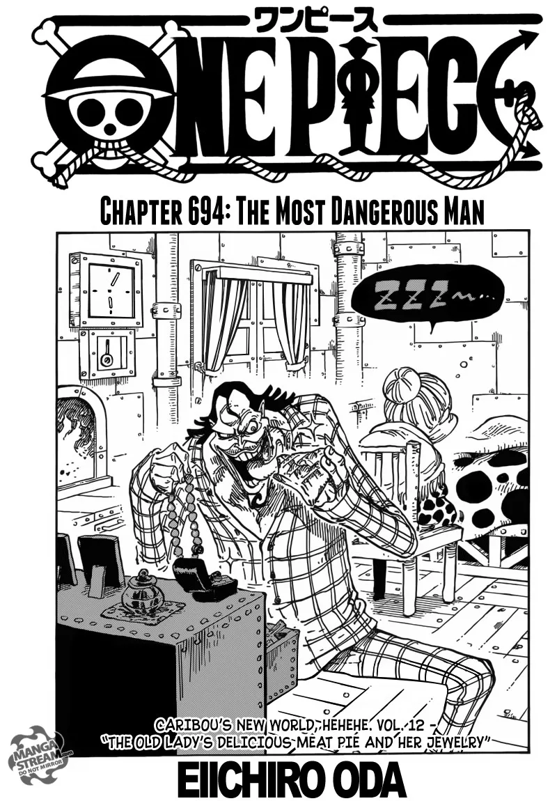 One Piece Chapter 694 - Page 1