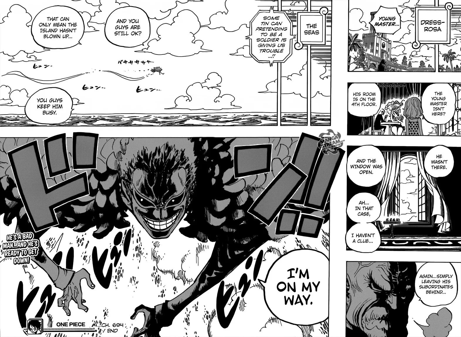 One Piece Chapter 694 - Page 19