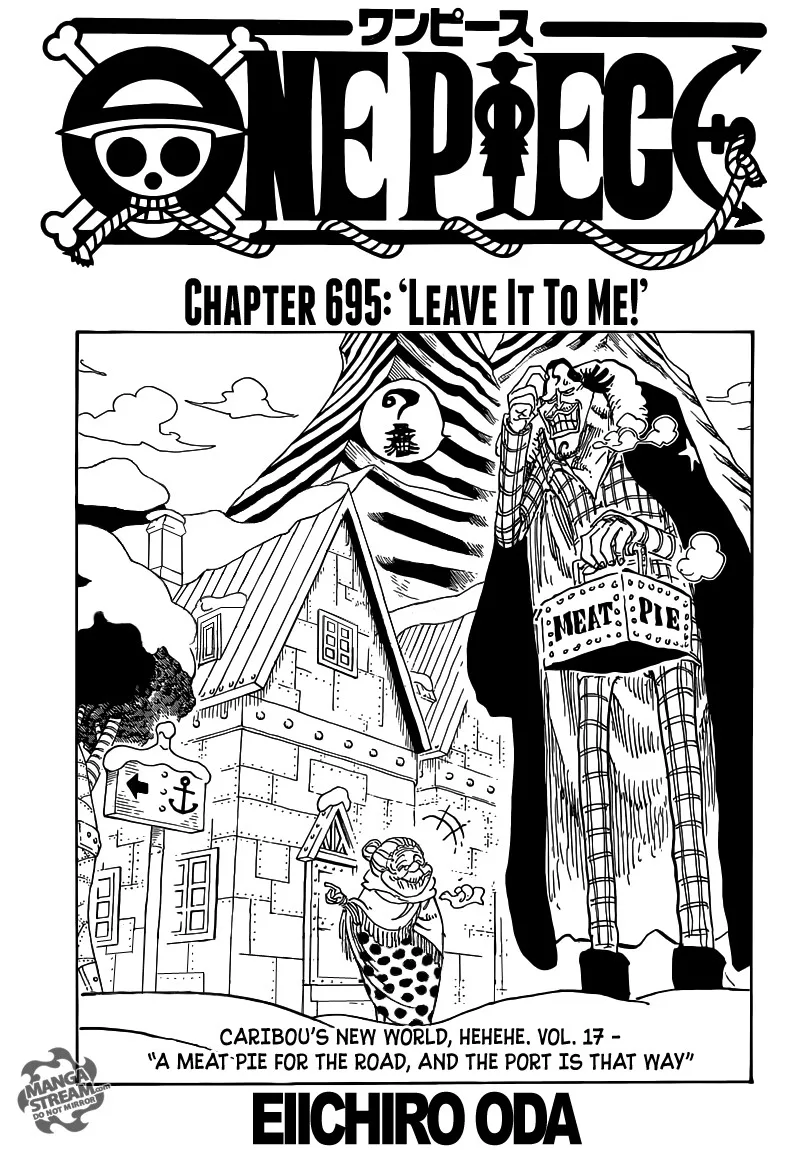 One Piece Chapter 695 - Page 1