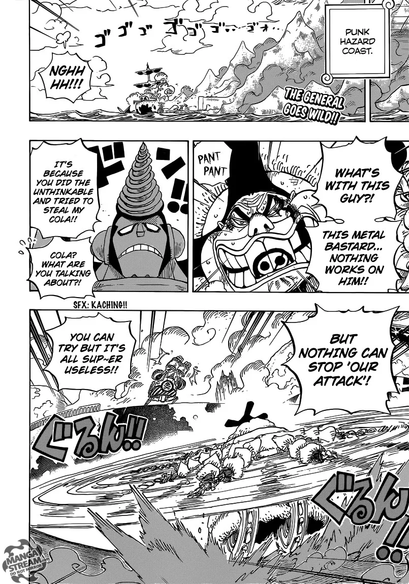 One Piece Chapter 695 - Page 4