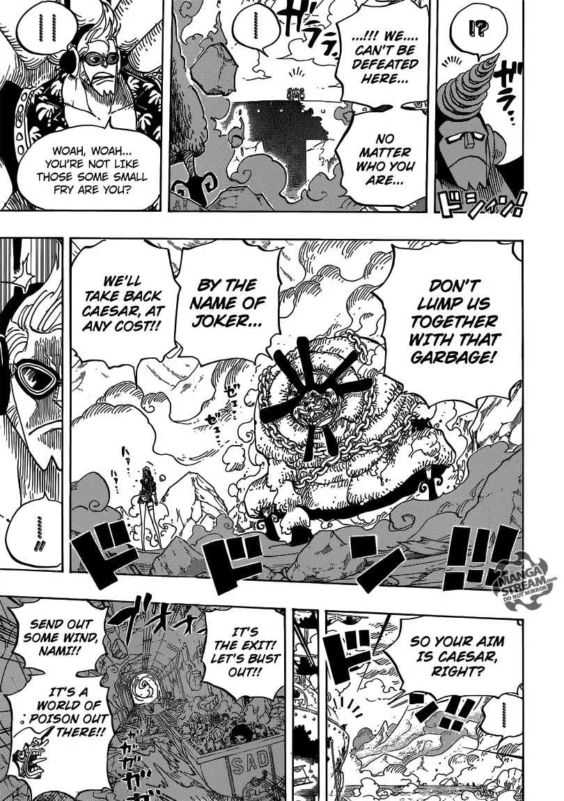 One Piece Chapter 695 - Page 8