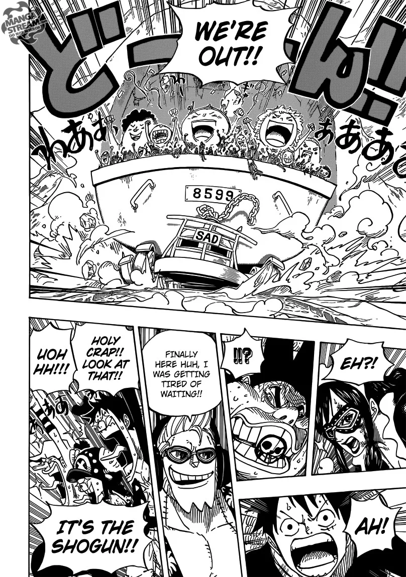 One Piece Chapter 695 - Page 9
