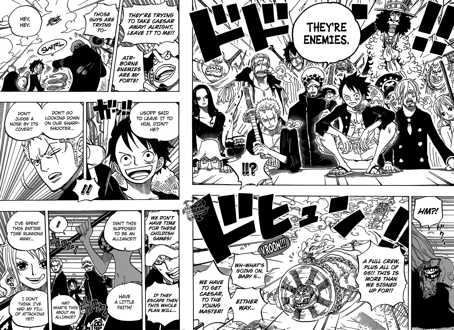 One Piece Chapter 695 - Page 11