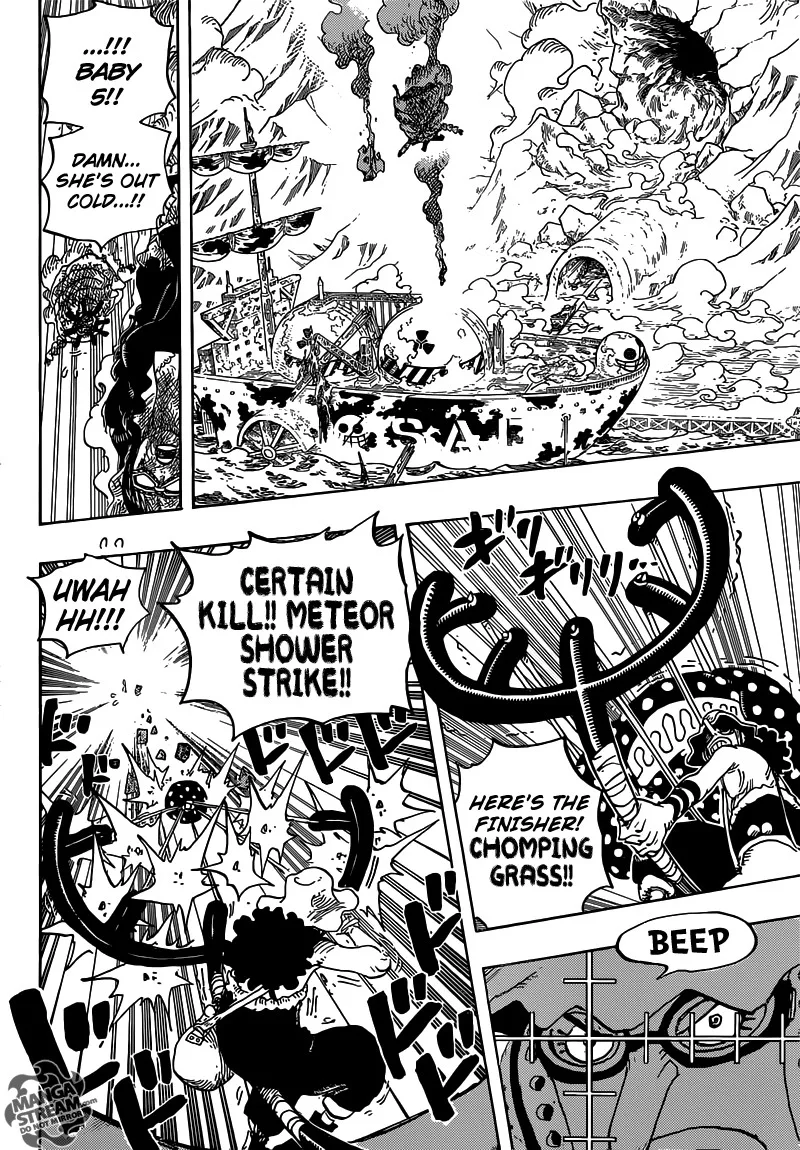 One Piece Chapter 695 - Page 16