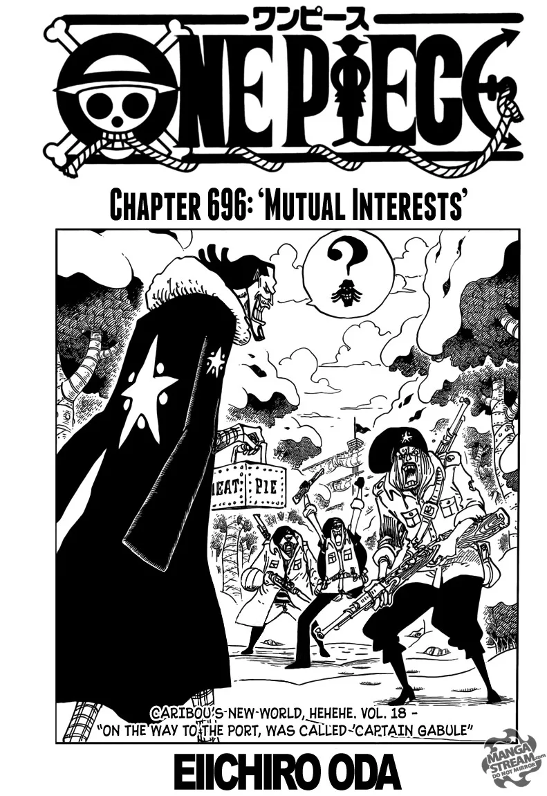 One Piece Chapter 696 - Page 1