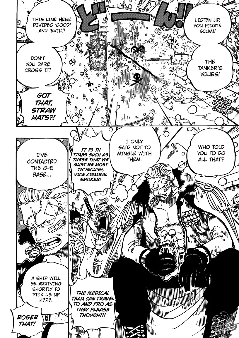 One Piece Chapter 696 - Page 4