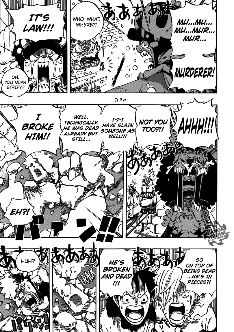 One Piece Chapter 696 - Page 7