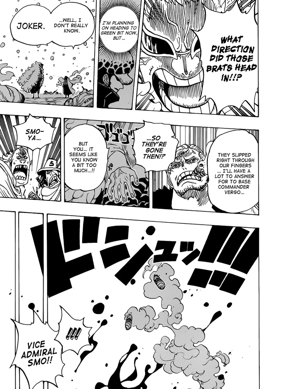 One Piece Chapter 698 - Page 9