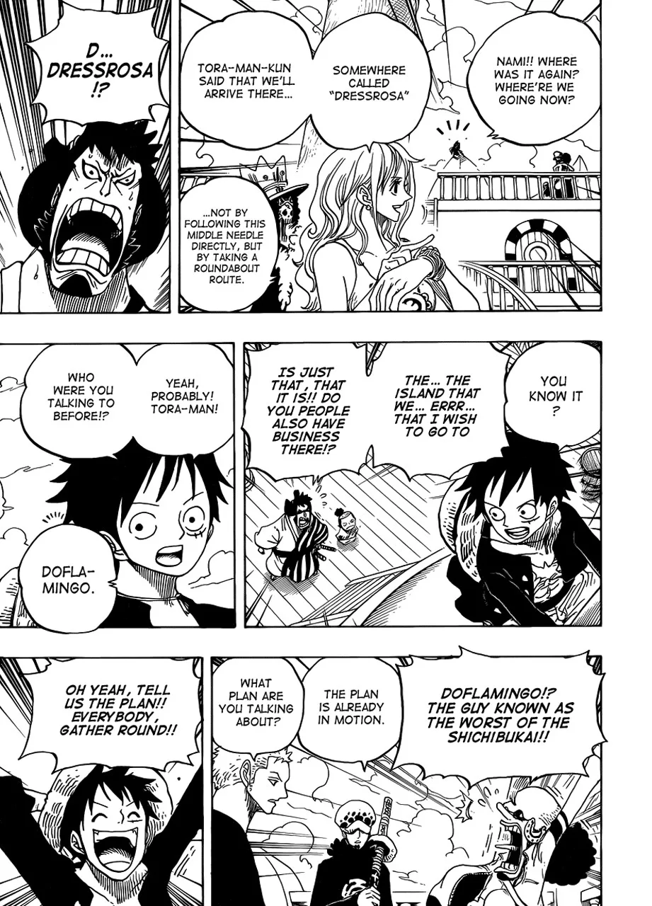 One Piece Chapter 698 - Page 11