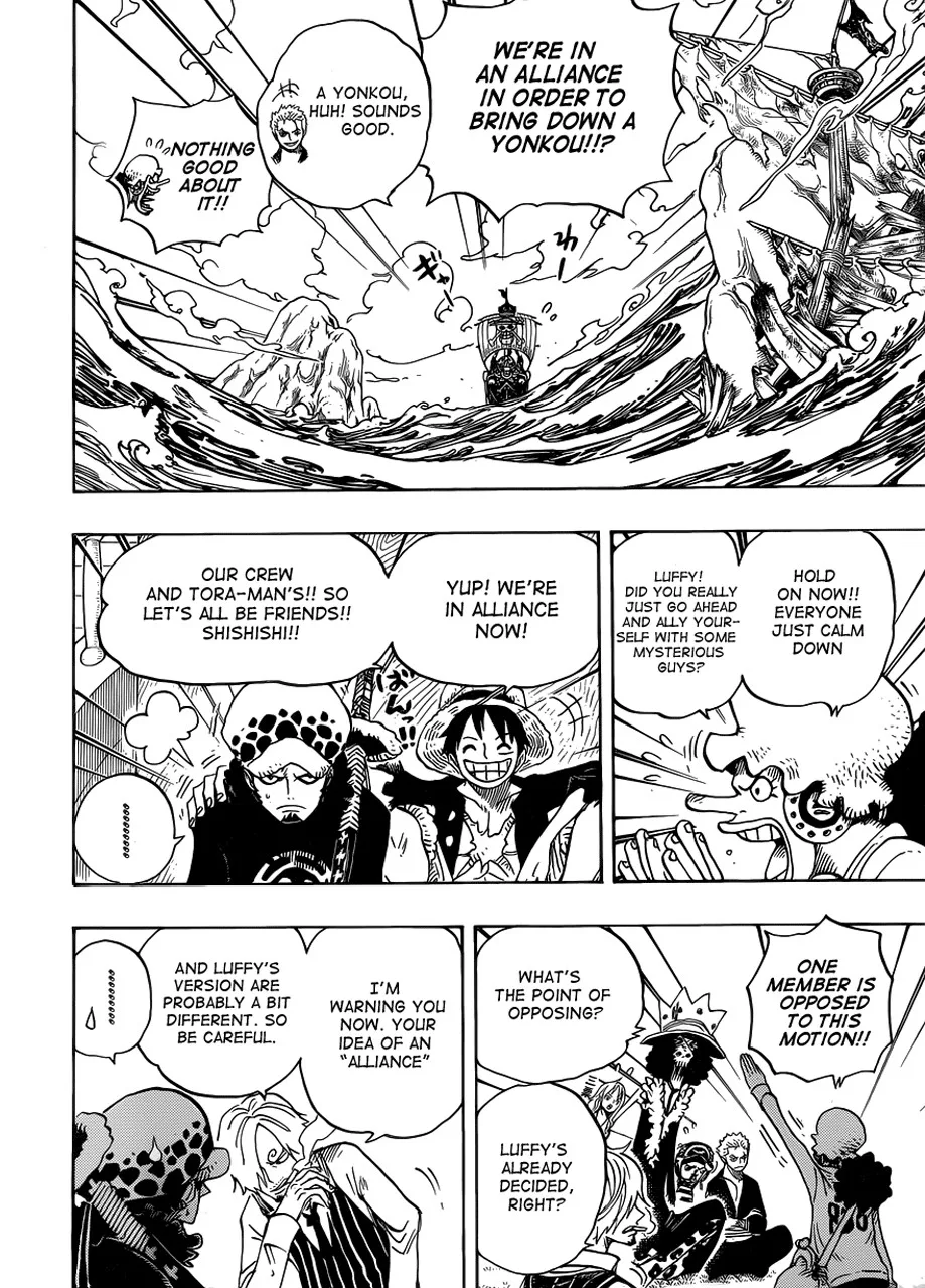 One Piece Chapter 698 - Page 12