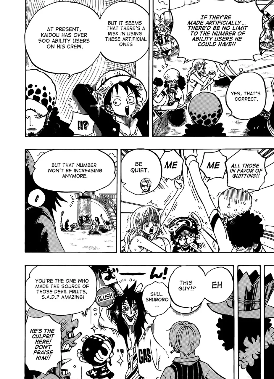 One Piece Chapter 698 - Page 16