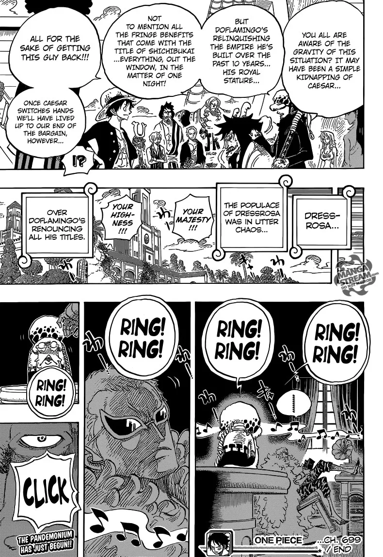 One Piece Chapter 699 - Page 22