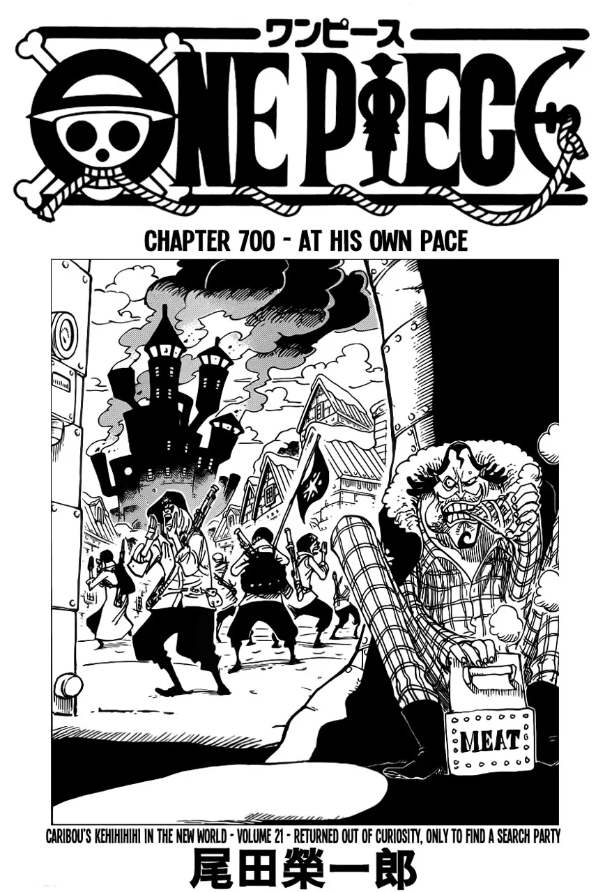 One Piece Chapter 700 - Page 1