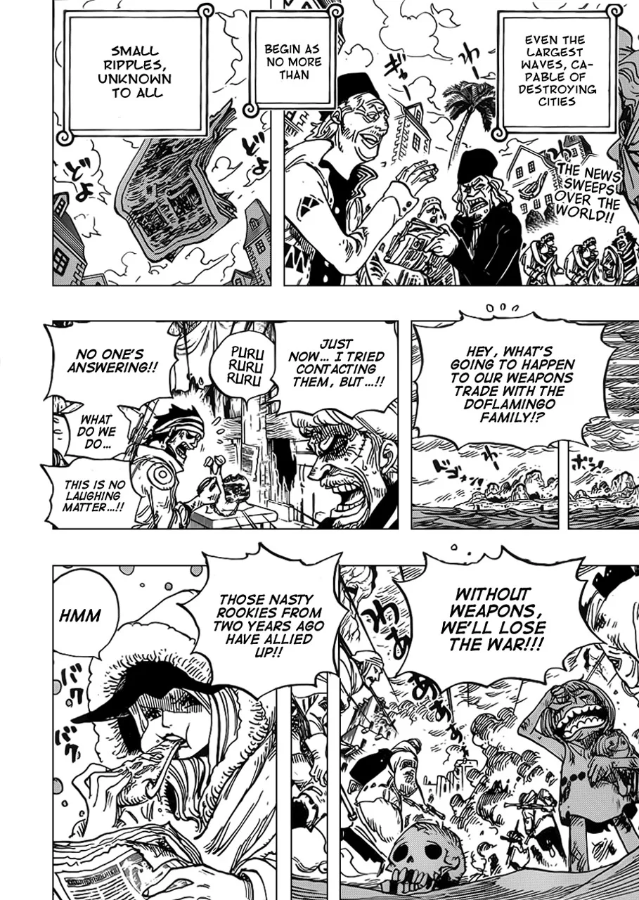 One Piece Chapter 700 - Page 2