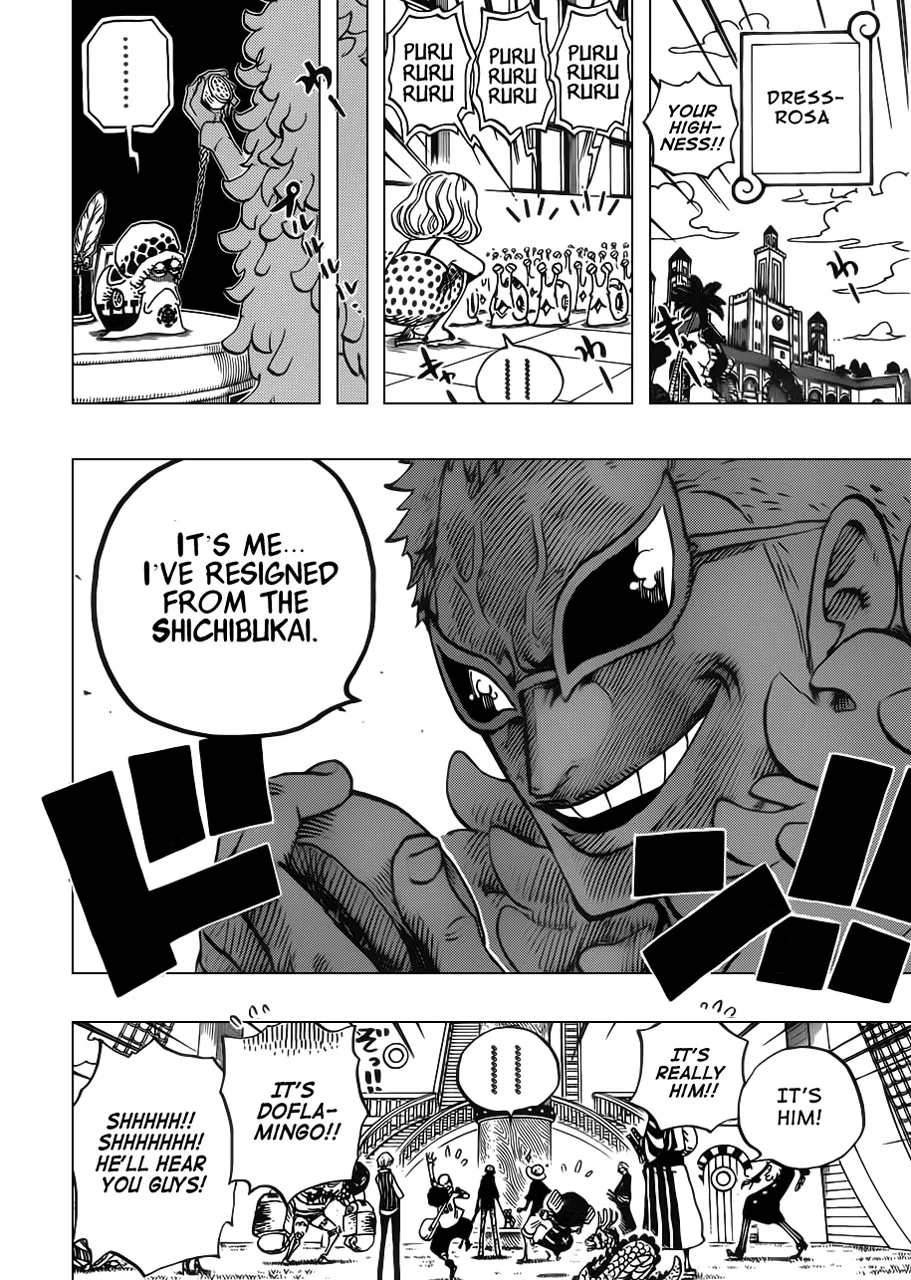 One Piece Chapter 700 - Page 4
