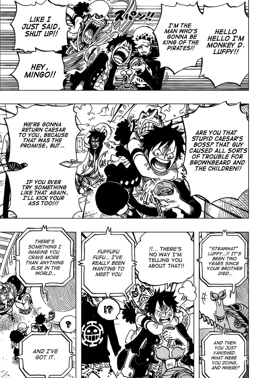 One Piece Chapter 700 - Page 5