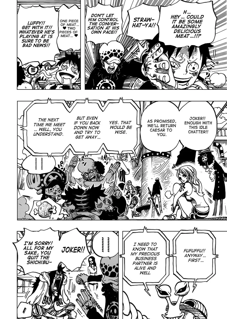 One Piece Chapter 700 - Page 6