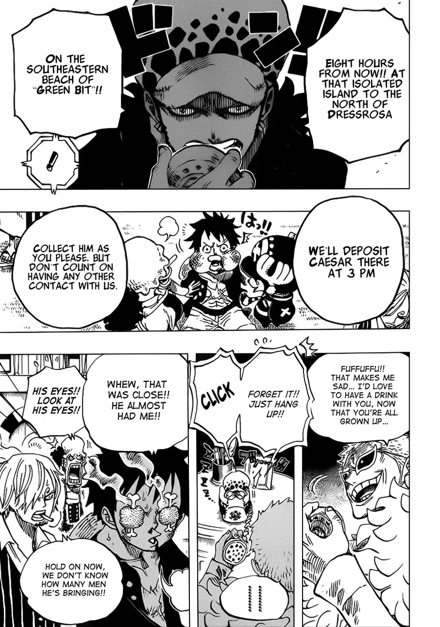 One Piece Chapter 700 - Page 7