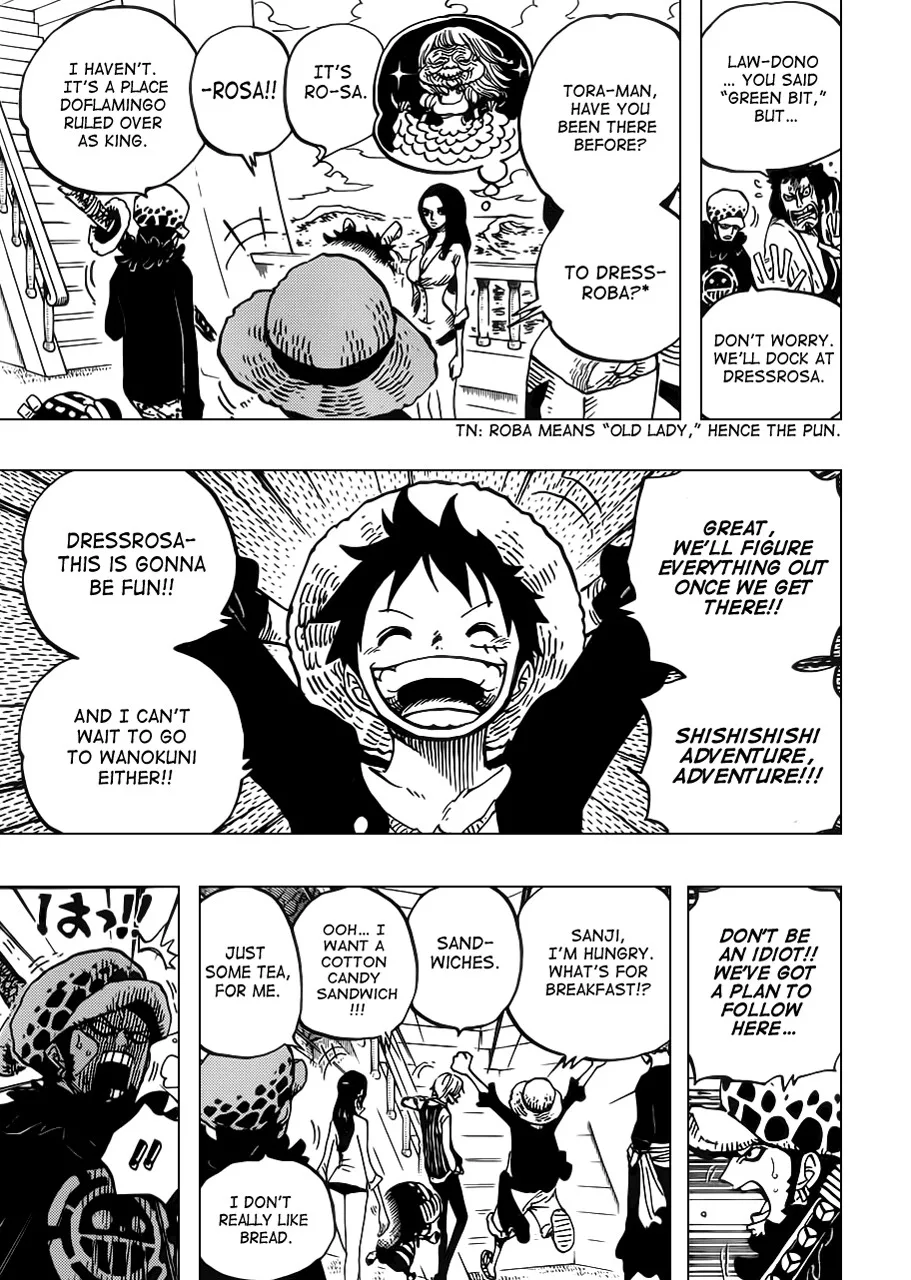One Piece Chapter 700 - Page 9