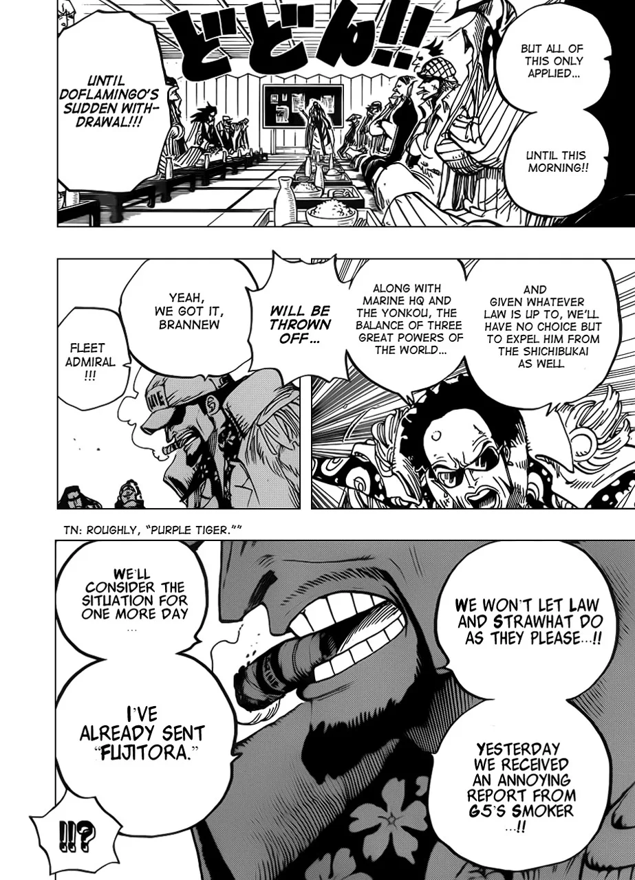 One Piece Chapter 700 - Page 14