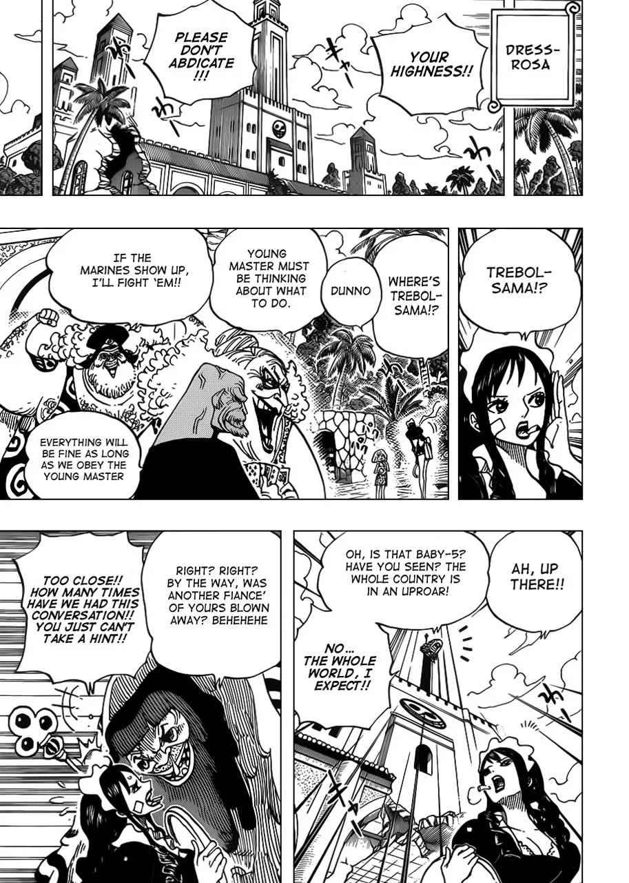 One Piece Chapter 700 - Page 15
