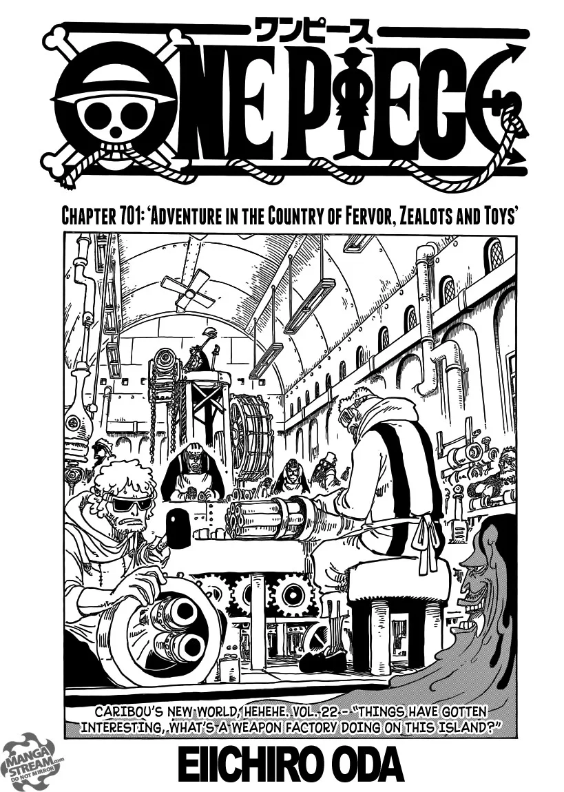 One Piece Chapter 701 - Page 1