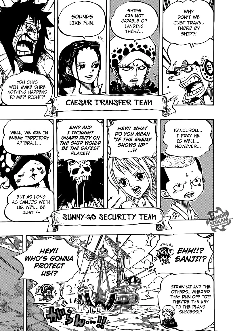 One Piece Chapter 701 - Page 9