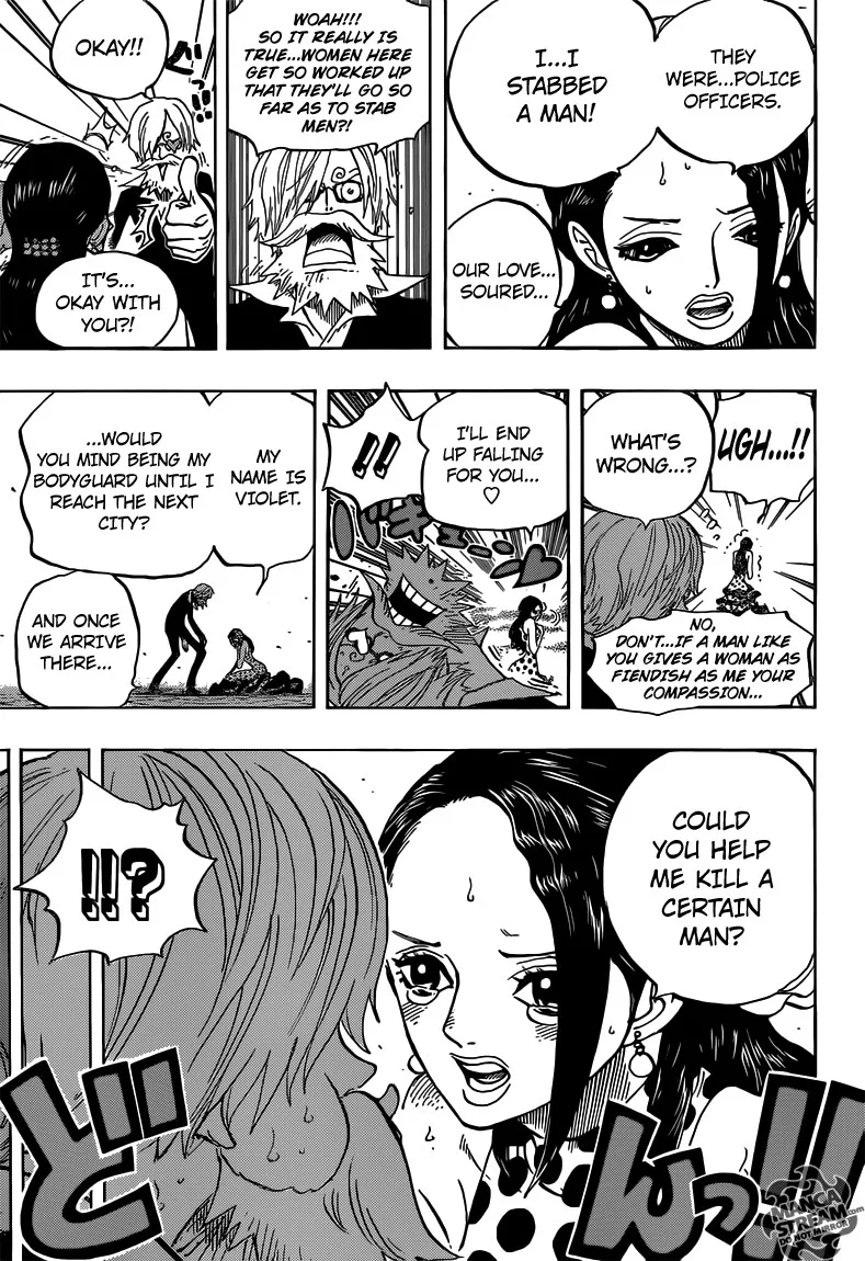 One Piece Chapter 703 - Page 13