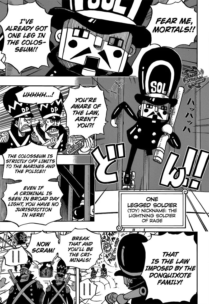 One Piece Chapter 703 - Page 15