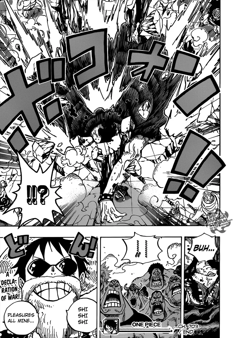 One Piece Chapter 703 - Page 21