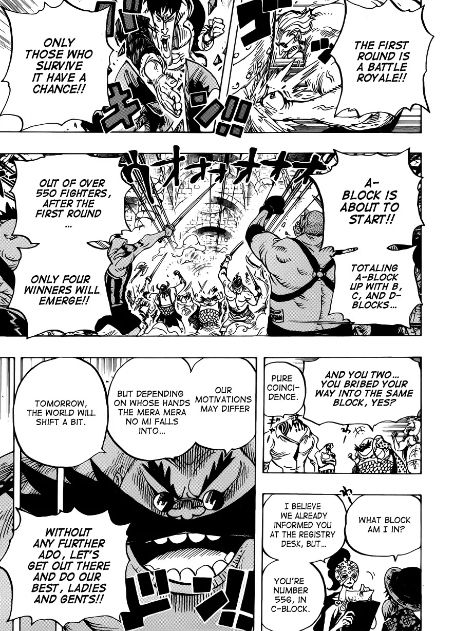 One Piece Chapter 704 - Page 7