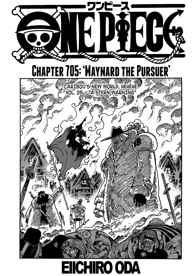 One Piece Chapter 705 - Page 1