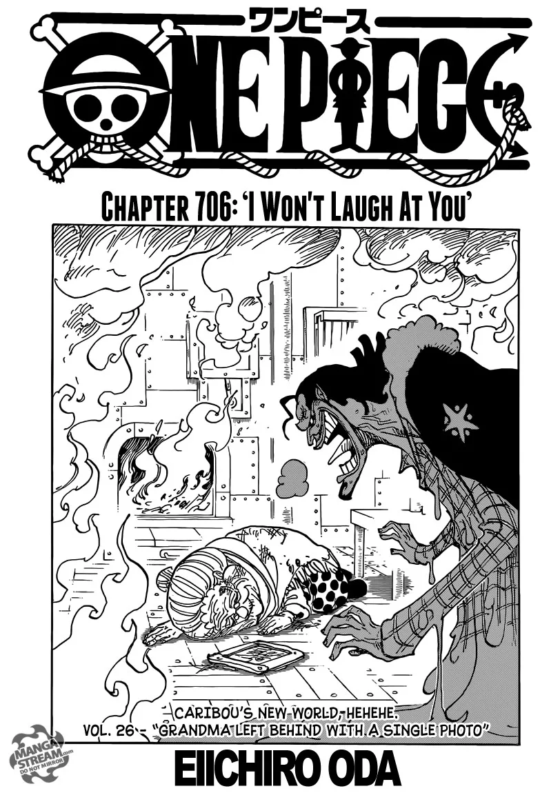 One Piece Chapter 706 - Page 1