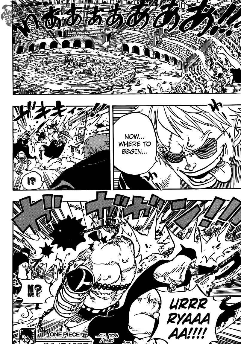 One Piece Chapter 706 - Page 15