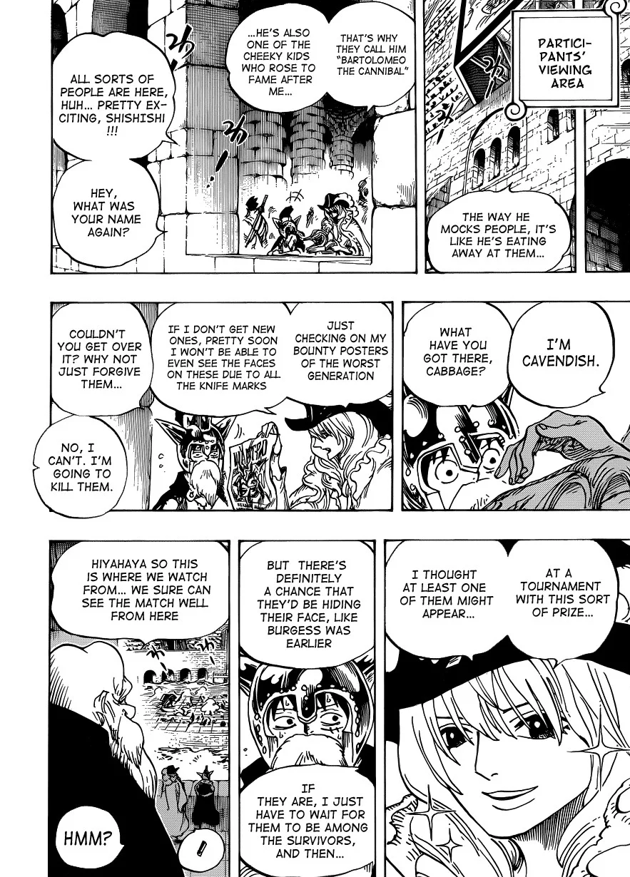 One Piece Chapter 707 - Page 15