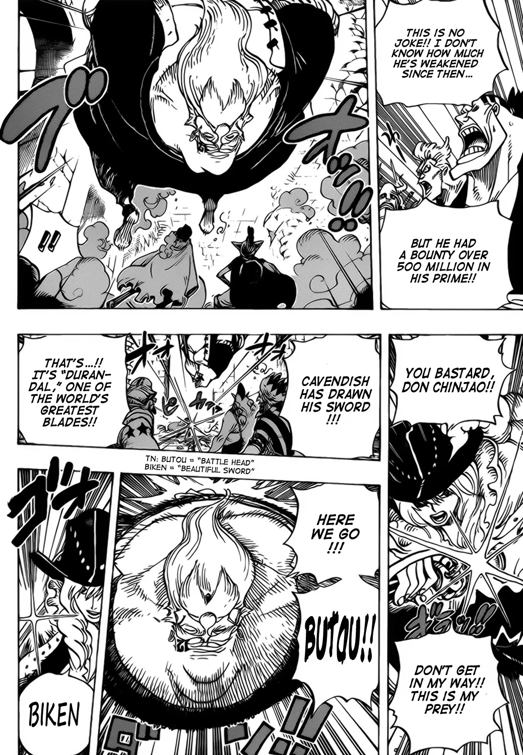 One Piece Chapter 708 - Page 4