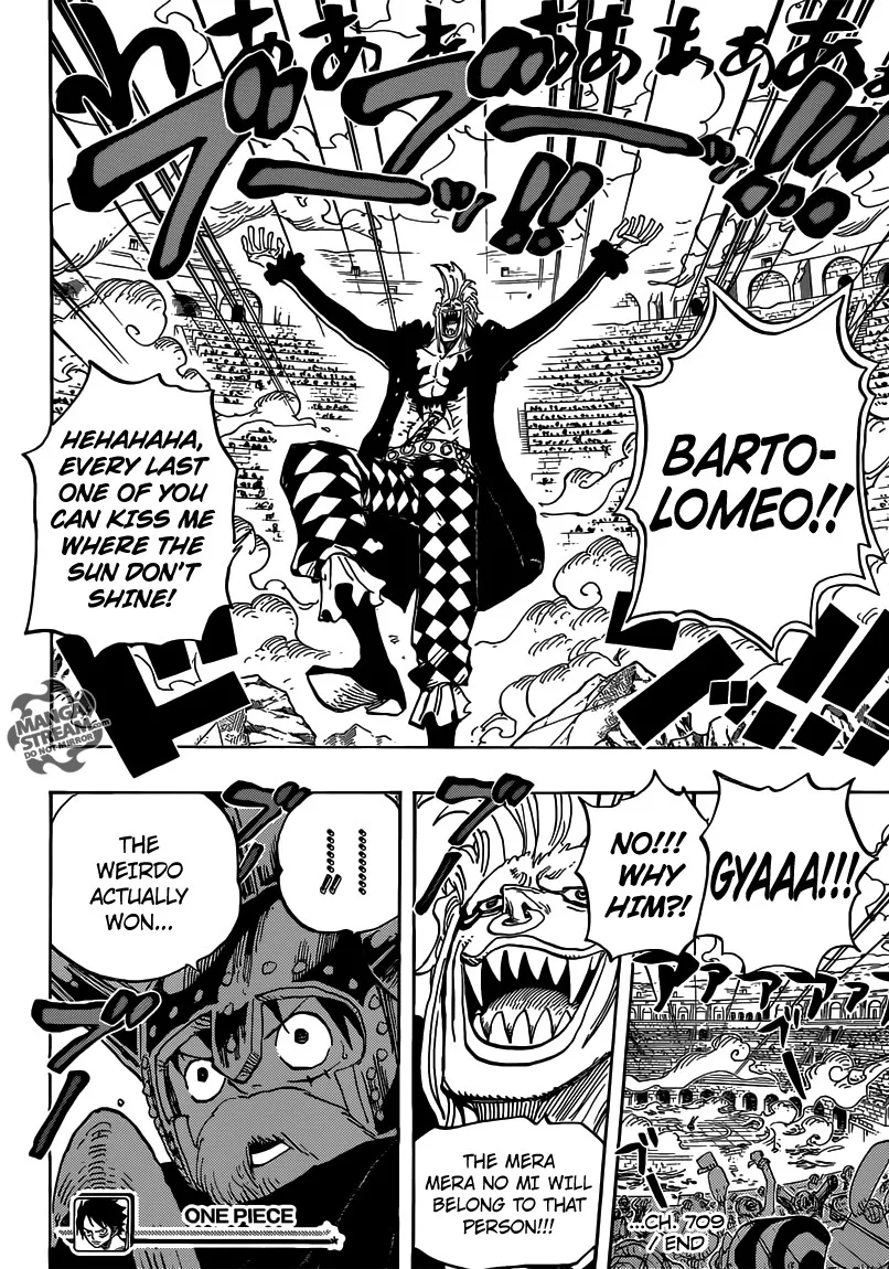 One Piece Chapter 709 - Page 19