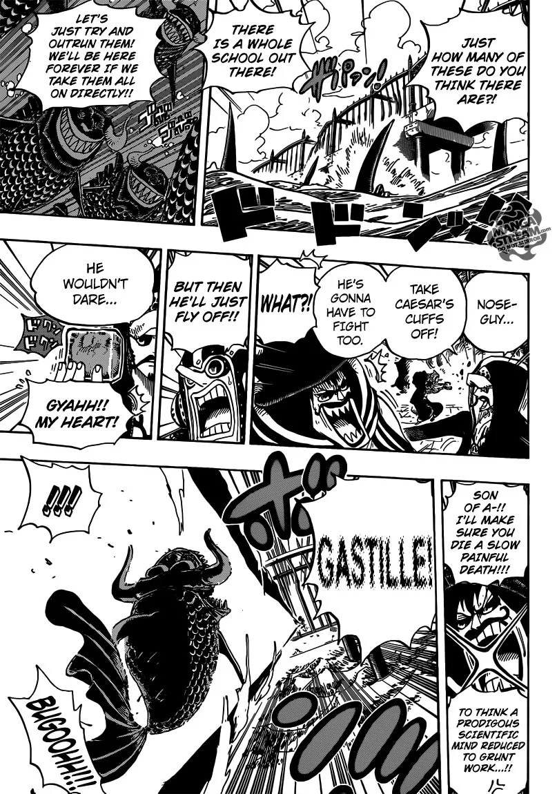 One Piece Chapter 710 - Page 9