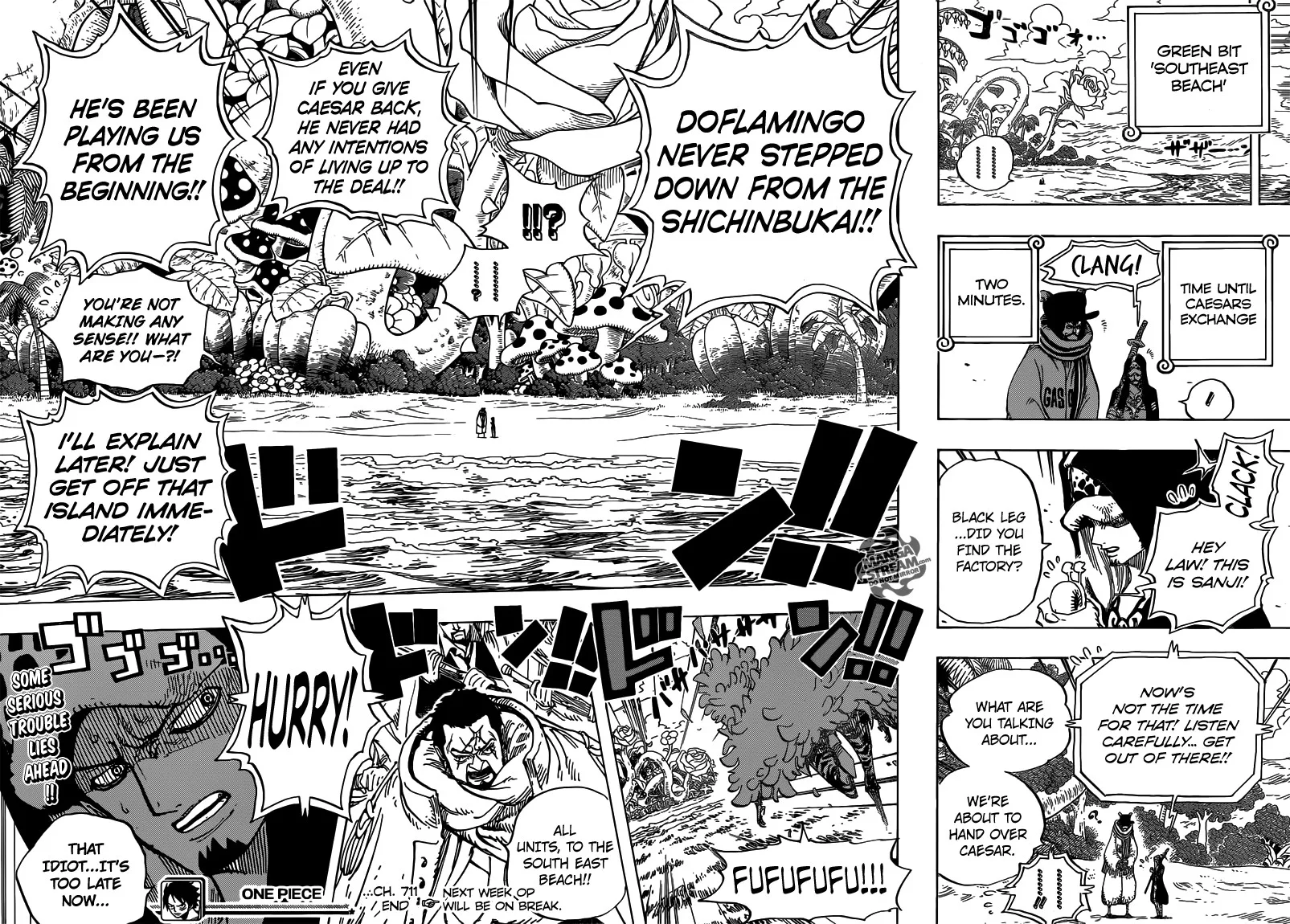 One Piece Chapter 711 - Page 20