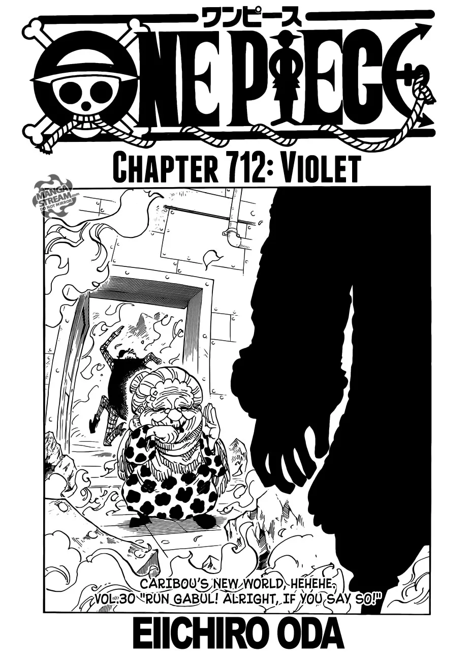 One Piece Chapter 712 - Page 1