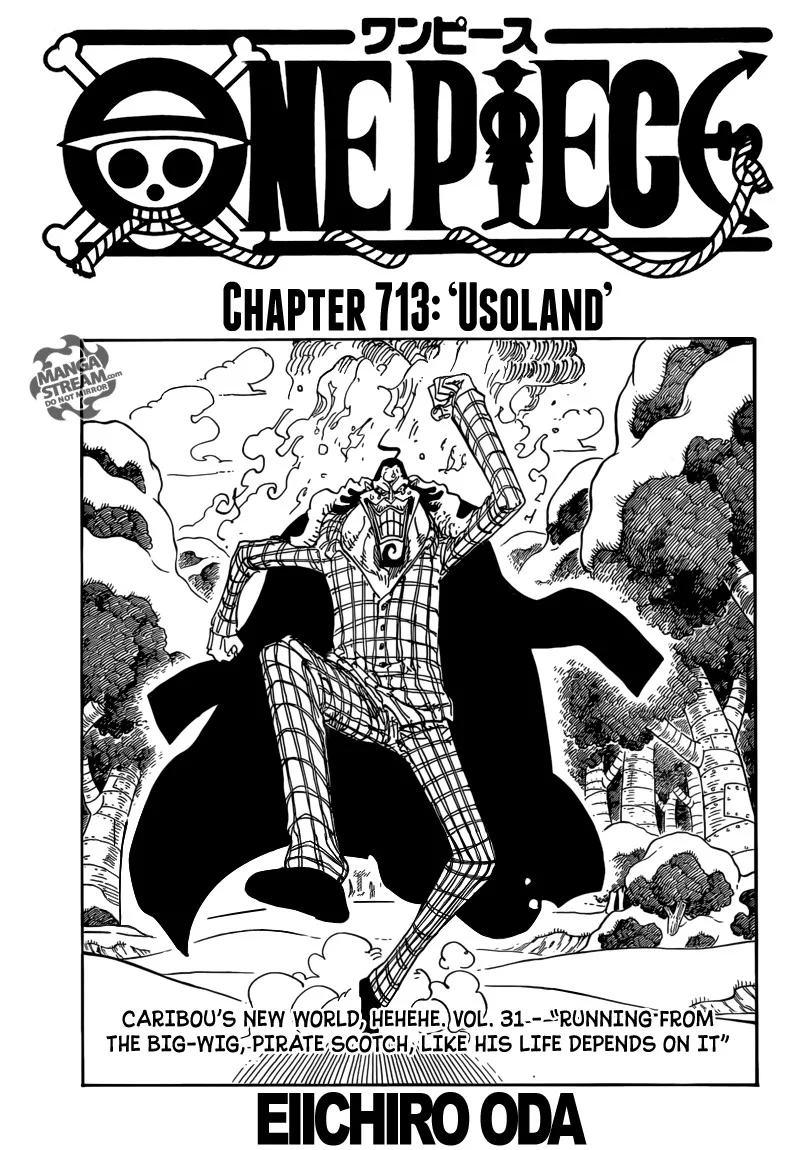 One Piece Chapter 713 - Page 1