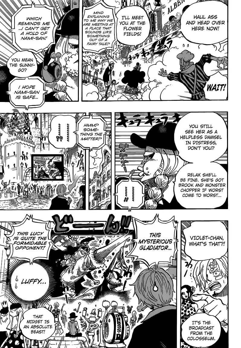 One Piece Chapter 713 - Page 15