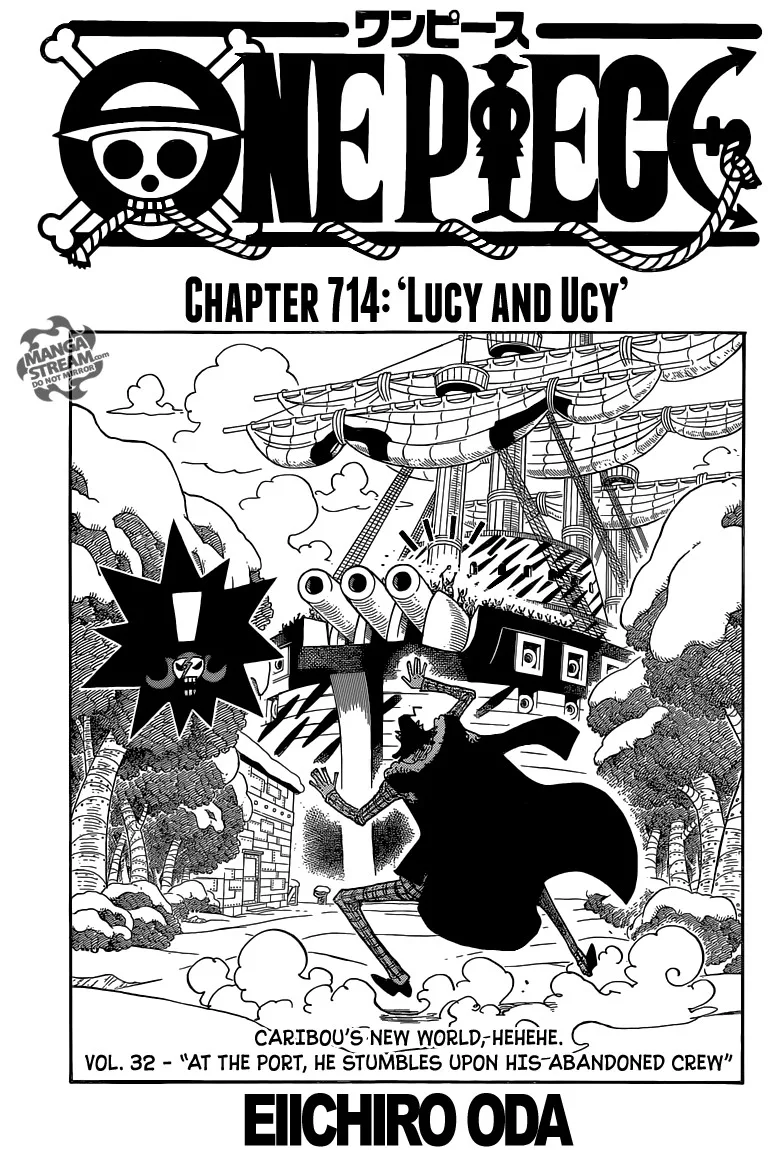 One Piece Chapter 714 - Page 1