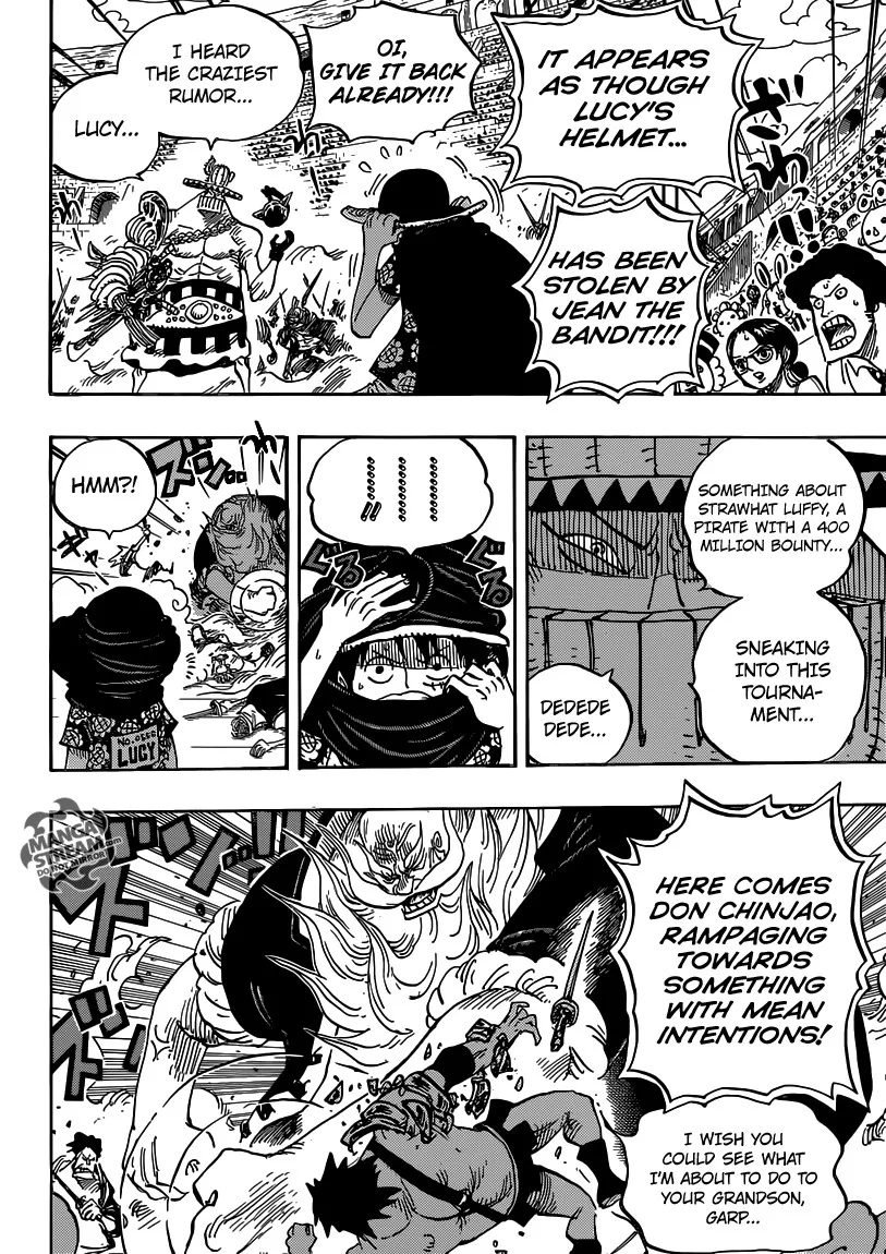 One Piece Chapter 715 - Page 19