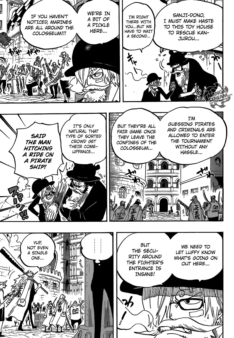 One Piece Chapter 717 - Page 8
