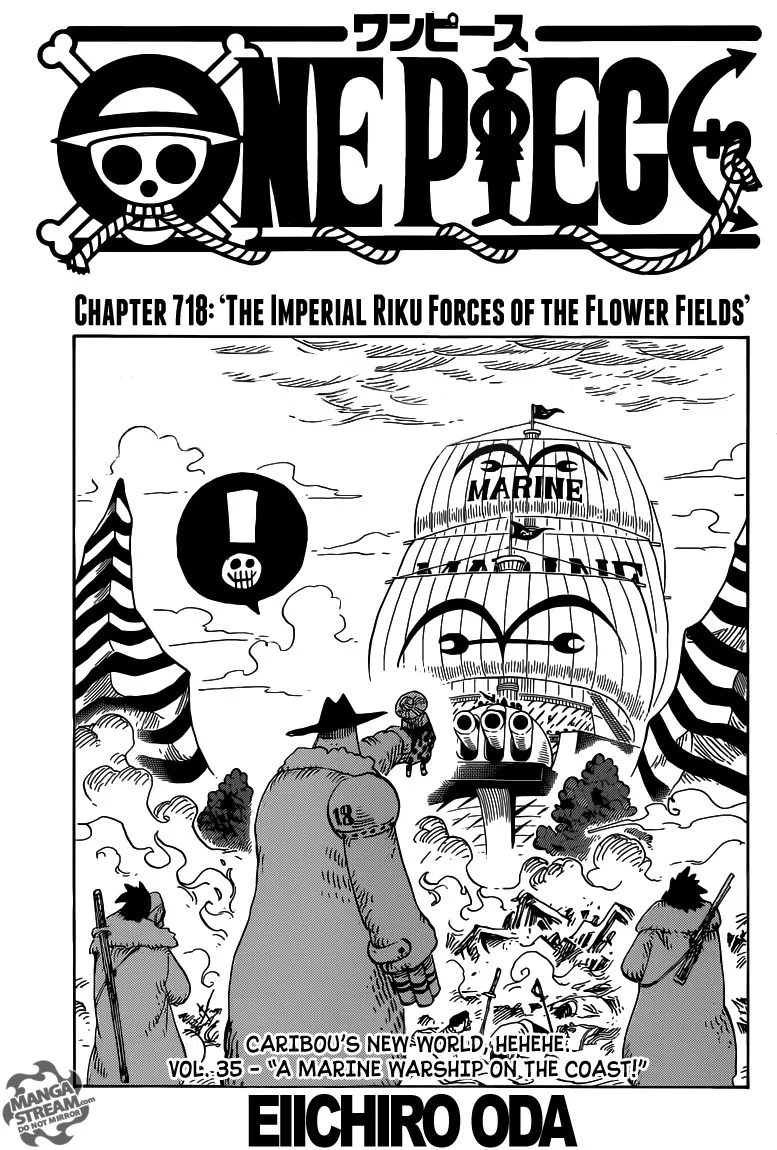 One Piece Chapter 718 - Page 1