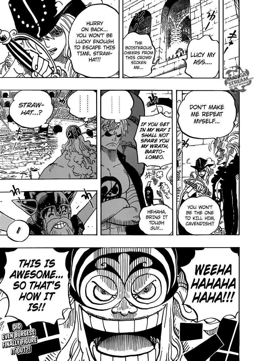 One Piece Chapter 719 - Page 21